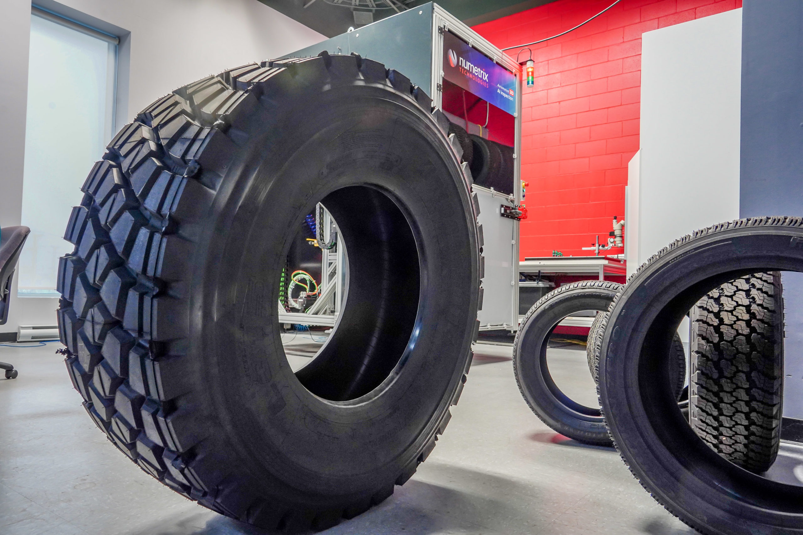 Designed for the tire and rubber industry.